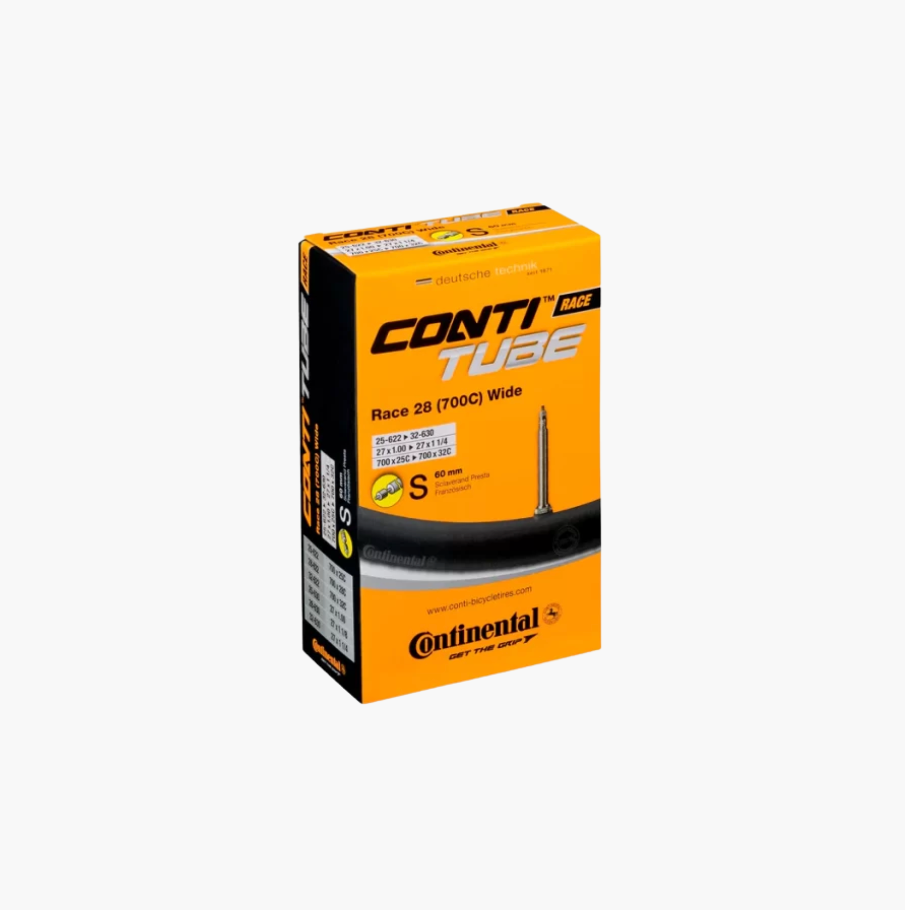Cámara Continental Race 700X25-32 V/F 60Mm