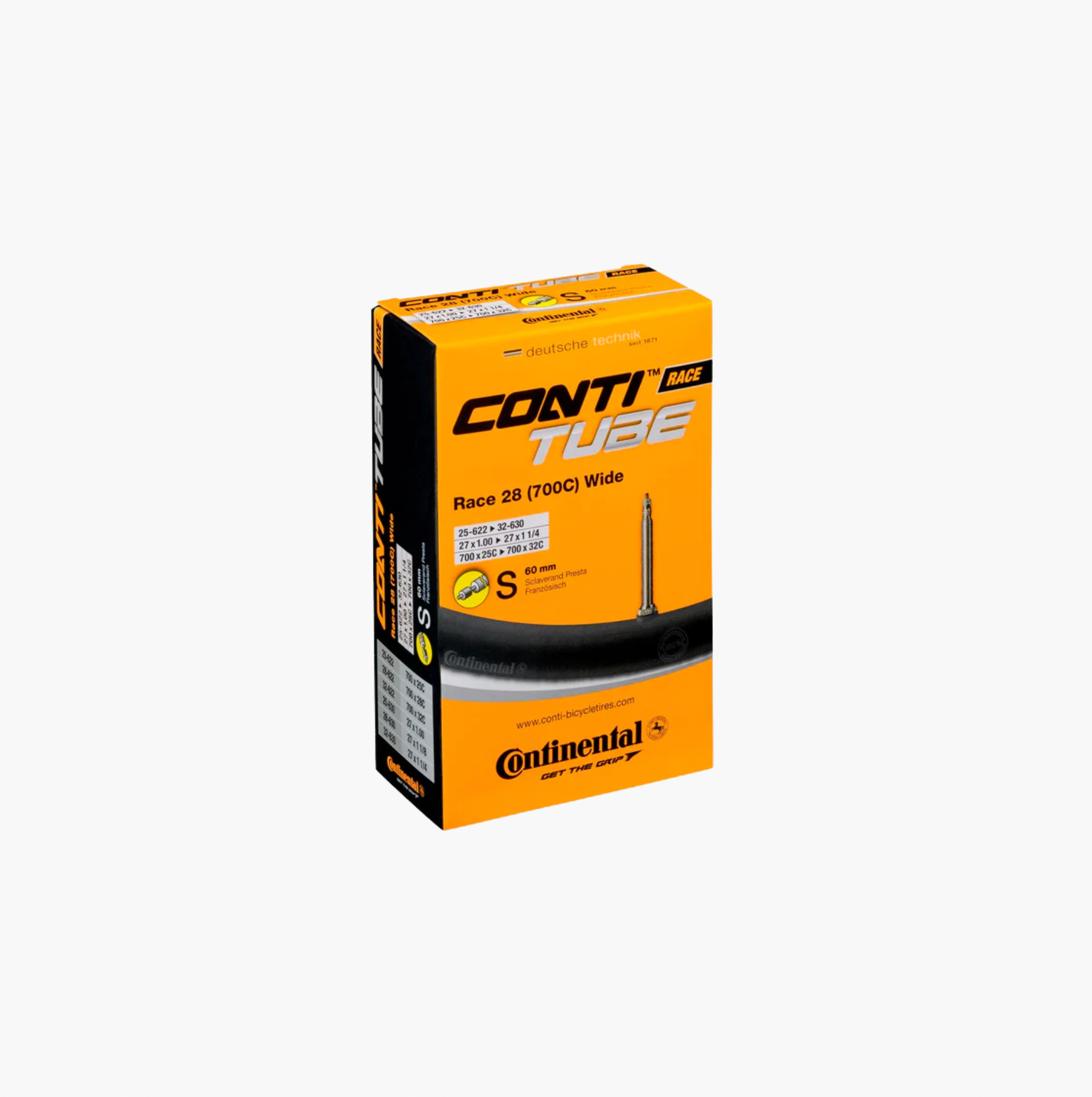 Cámara Continental Race 700X20/25C V/F 60Mm