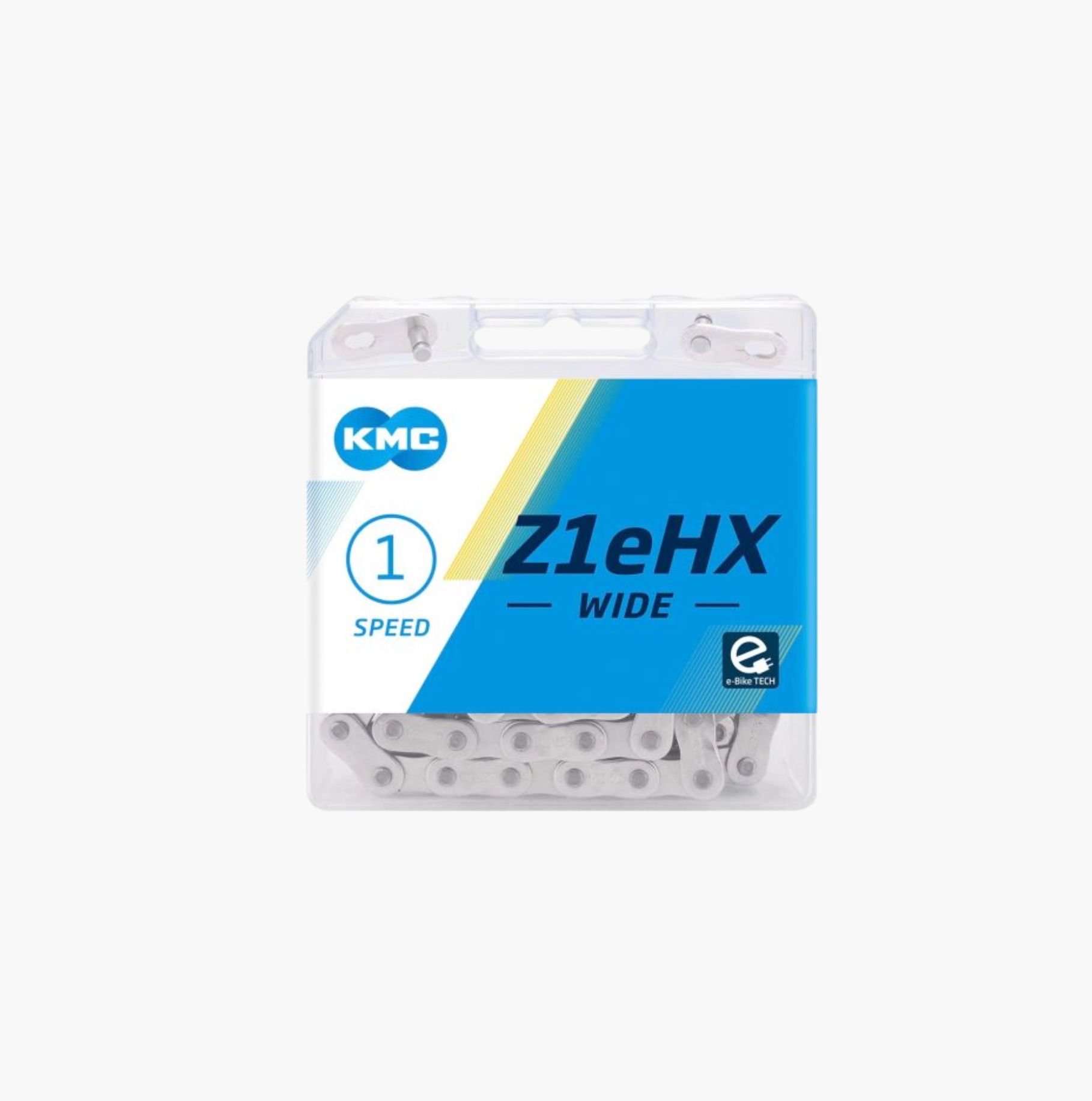 Cadena Kmc Z1Ehx 1/2X3/32 Plata 1V 112L