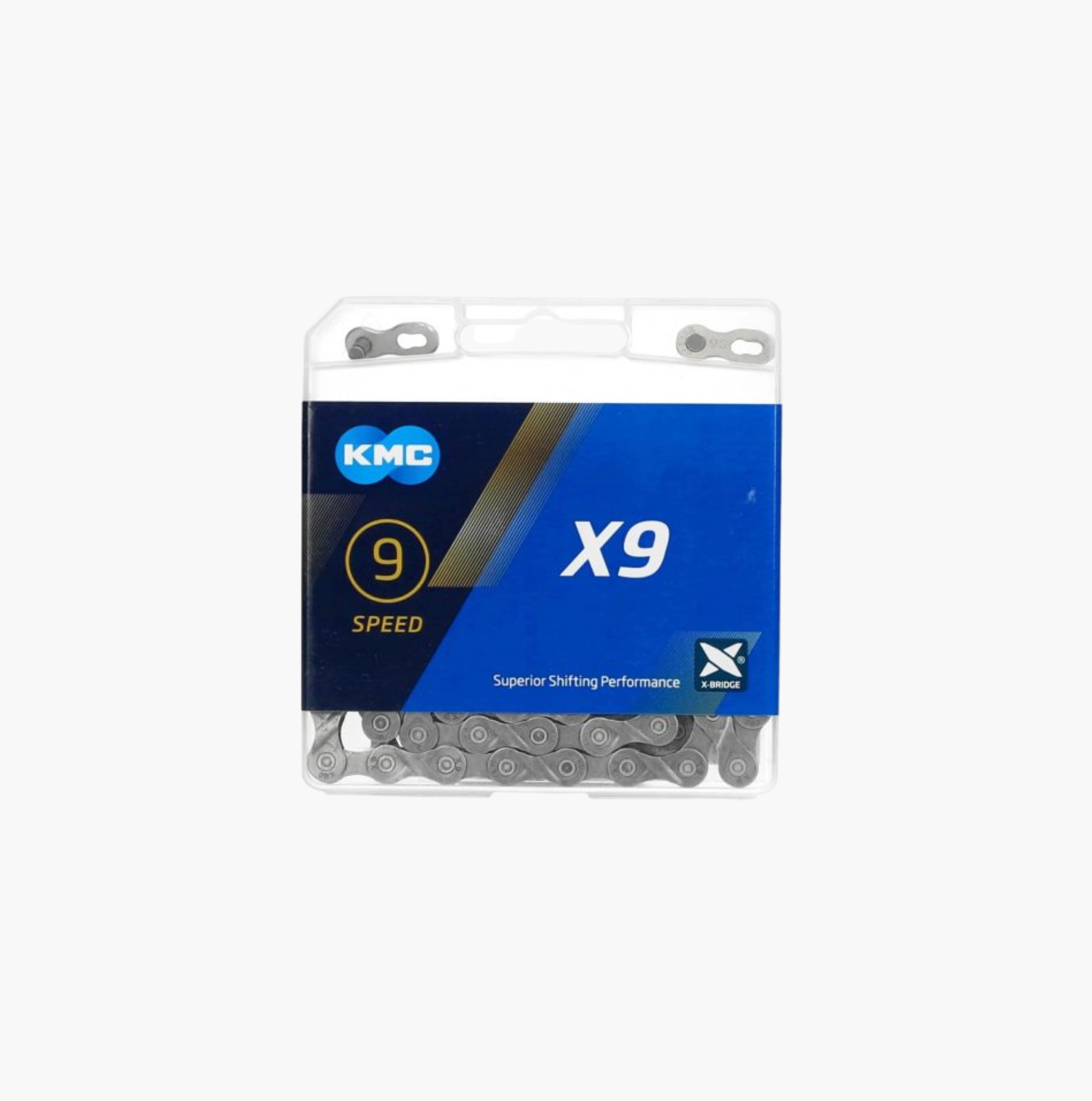 Cadena Kmc X9 Npnp 9Vel Plata 116L
