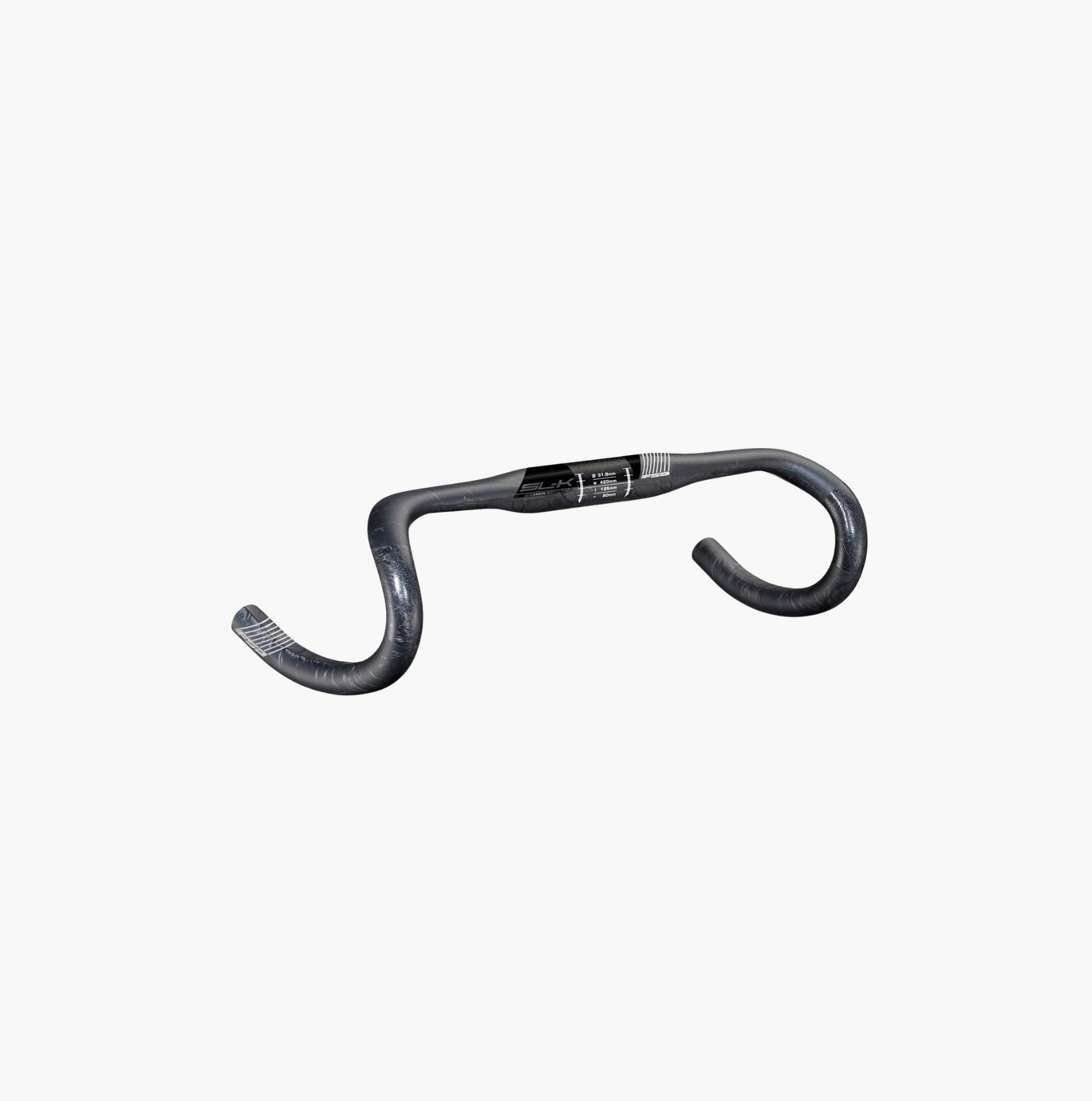 Manubrio SL-K Road Compact H-Bar 31.8x38cm Negro